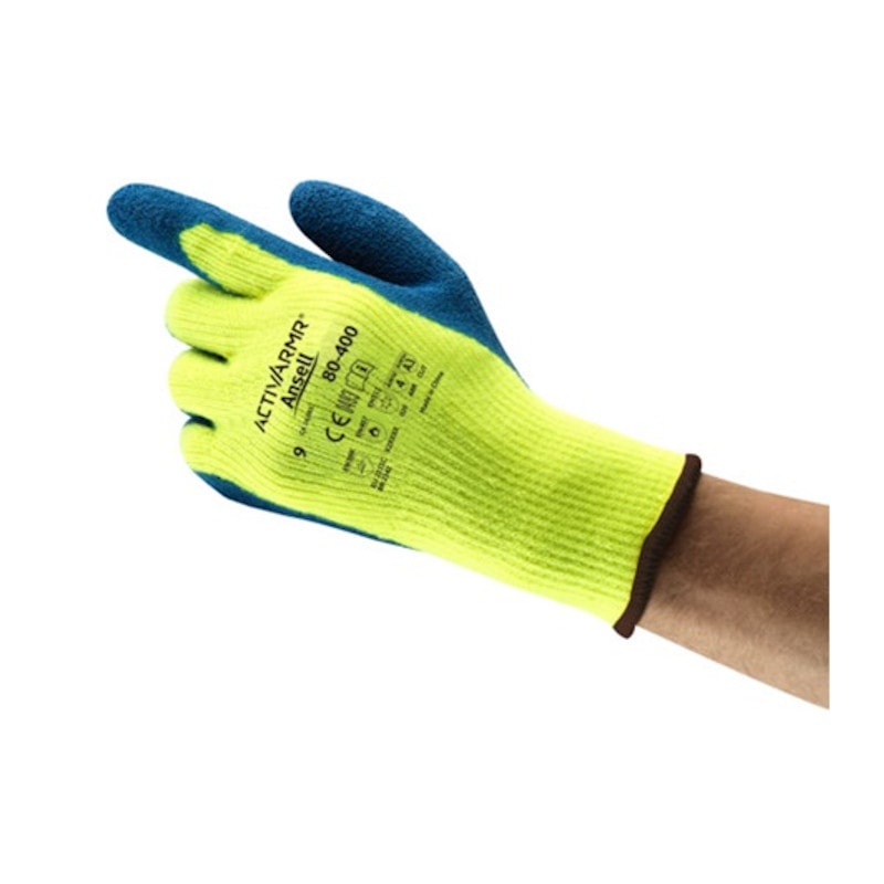 Luva Baixa Temperatura Revestida Latex Natural CA 44673 80-400