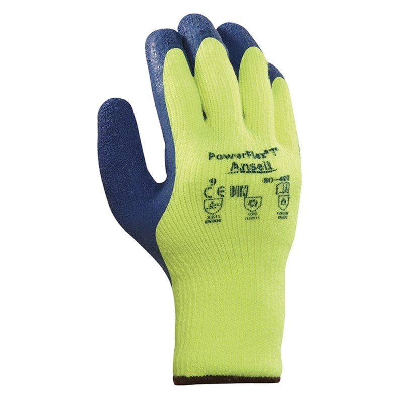 Luva Baixa Temperatura Revestida Latex Natural CA 44673 80-400