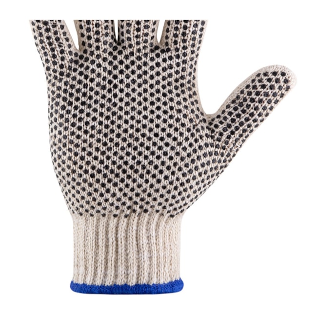 Luva de Algodão e Poliéster Pigmentada Branca CA 33244 195 LUVERTEX-44d44760-ad73-4599-b6eb-6da43b46b169