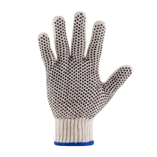 Luva de Algodão e Poliéster Pigmentada Branca CA 33244 195 LUVERTEX-de46fe27-14d6-49ac-88be-af28db6534f3