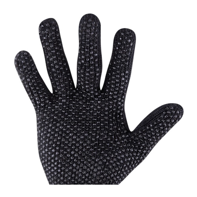 Luva de Algodão e Poliéster Pigmentada Preta CA 33244 197 LUVERTEX-a9045629-c8c9-4224-bc2c-e35abd679094