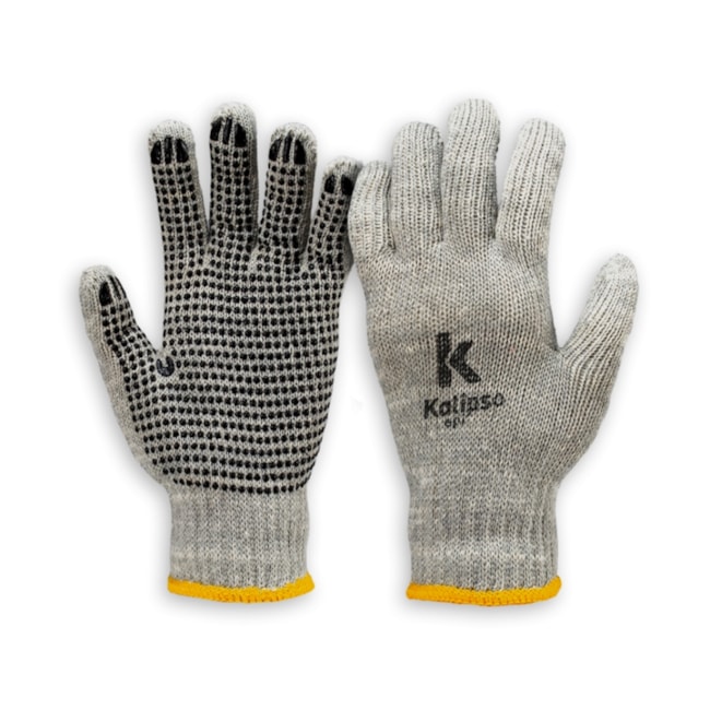 Luva de Algodão Pigmentada Mesclada Tamanho G CA 34474 TATEX KALIPSO-65959a3a-7928-44d4-89fa-b40d14fbb963