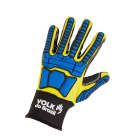Luva de Couro Sintético Aramida para Impactos Cortes e Riscos CA 43109 IMPACTO CUT R3 VOLK
