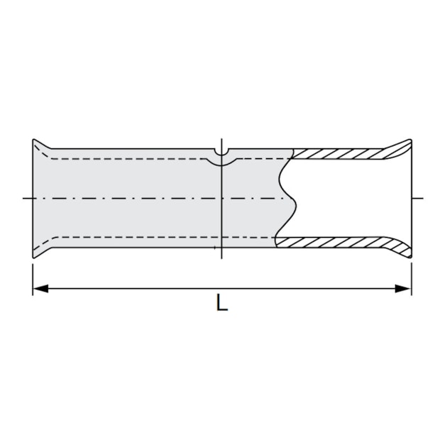 Luva de Emenda Cabos Cobre 120mm² LF-120 INTELLI-b2a6ac04-2954-4e2c-97ee-8b22d16d21df