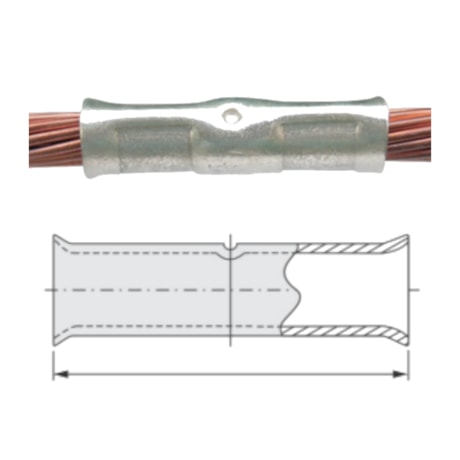 Luva de Emenda para Cabos de Cobre 150mm² LF-150 INTELLI-6213f299-2138-41c7-95d6-0f007a722f65