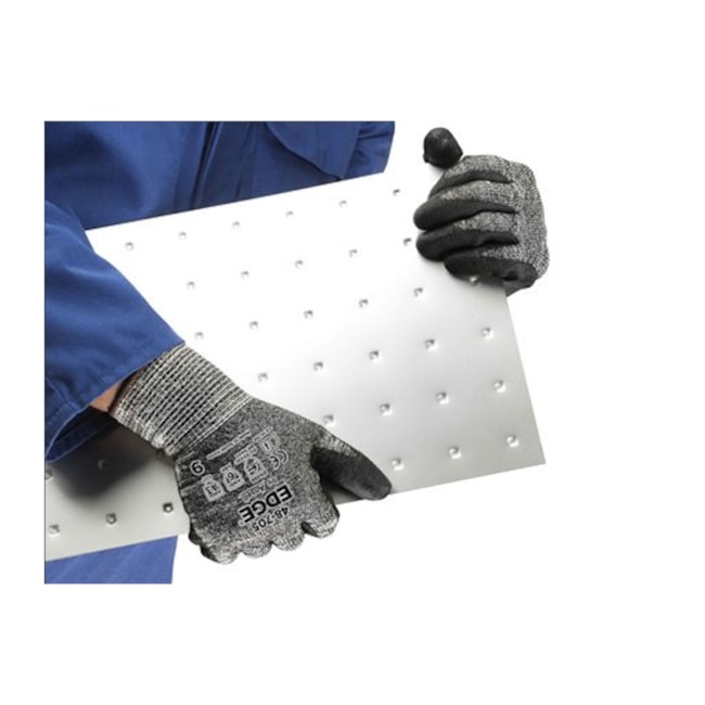 Luva de Fibra de Vidro Nylon e Elastano Tamanho G CA 35708 48-705 Edge ANSELL-11f8009b-dd01-4fdc-ba37-ea2660c61466