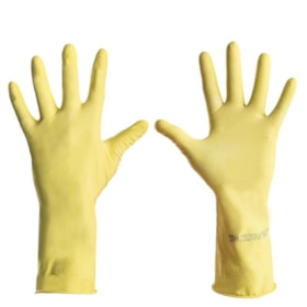Luva de Latex Amarela DA299 CONFORT