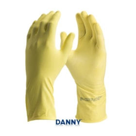 Luva de Latex Amarela DA299 CONFORT DANNY