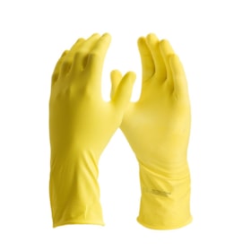 Luva de Limpeza Látex com Forro Algodão Flocado CA 15532 DA-299 CONFORT