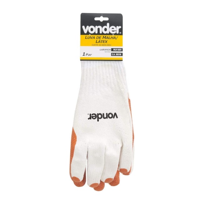 Luva de Malha com Látex Laranja Tamanho 10 CA 30518 7025100100 VONDER-0a1d020c-580d-47ec-a7f1-55006538b6cb