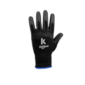 Luva de Nylon PU Preta KALIPSO