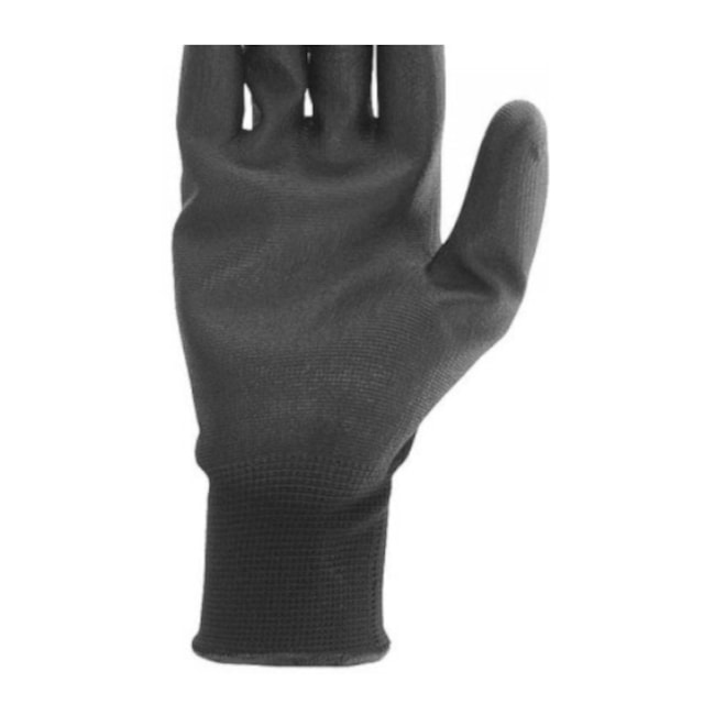 Luva de Poliéster com Poliuretano Tamanho 10/G Preta CA 40282 7025100010 VONDER-48c55341-030a-461b-82a6-974c997e5b3c