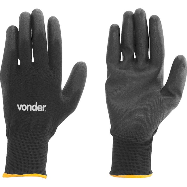 Luva de Poliéster com Poliuretano Preta 7025100009 VONDER-d130999b-281c-4cbd-959f-3ba63849ca1f