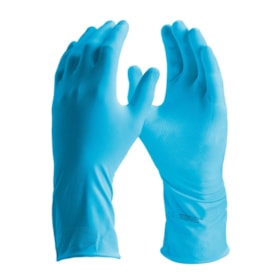 Luva de Proteção Látex Flocada Azul CA 46941 DA299 CONFORT DANNY