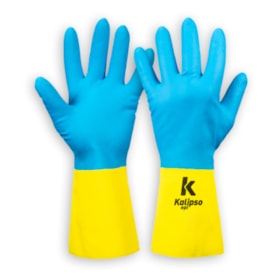 Luva de Proteção Látex Natural Flocada com Forro CA 15685 NEOPREX KALIPSO