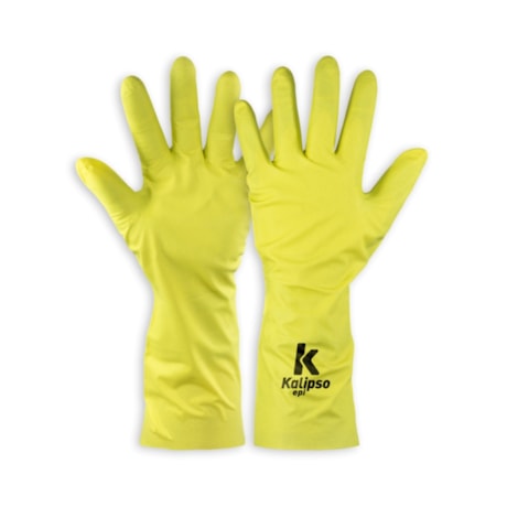 Luva de Proteção Nitrílica Amarela Sem Forro Interno CA 50695 NITRILI-KA 03 KALIPSO-2ea40d65-1ff4-48b5-84a2-c261350afe59