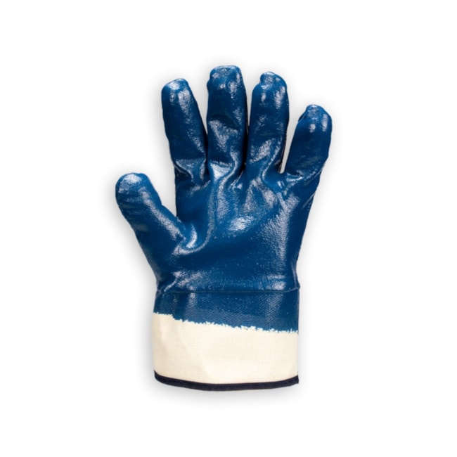 Luva de Proteção Nitrílica Azul com Punho de Lona CA 48701 NITRILI-KA 35 KALIPSO-2742a790-d77b-4d87-907f-41af7dd63a80