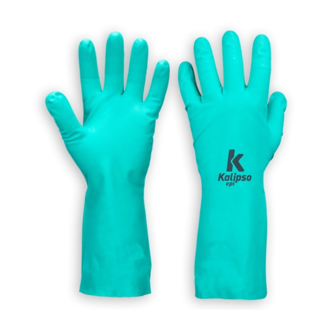 Luva de Proteção Nitrílica Flocada sem Forro CA 32498 NITRILI-KA 05 KALIPSO-3960b638-8b72-451d-8cfc-a607b804be4e