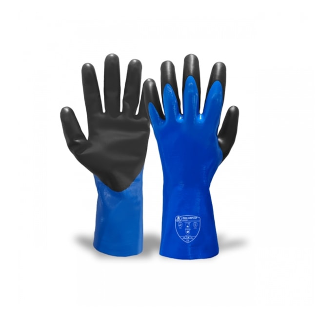 Luva de Proteção Química e Mecânica Tamanho G CA 50793 DUAL GRIP CUT KALIPSO-d174cf46-0687-442f-bfc3-cb4ea538c734