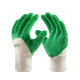 Luva de Proteção Tricotada em Algodão PÉGASUS Banho Látex CA 10431 DA16330 DANNY