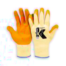 Luva de Proteção Tricotada em Poliéster CA 20858 ORANGE FLEX KALIPSO