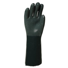 Luva de PVC 46cm Palma Aspera Forrada Tamanho G 3120RT46/103 BRACOL