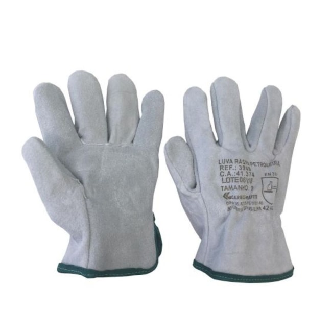 Luva de Raspa Petroleira Tamanho Único Encartelada CA 41374 010642310 CARBOGRAFITE-de754d82-d369-46ce-a168-678b0810b392