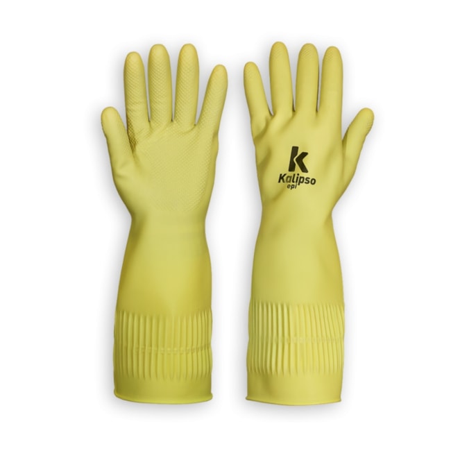 Luva de Segurança de Látex sem Forro Longa CA 45045 MAIORCA KALIPSO-69d50eec-e571-405f-8f76-31890a444ef7