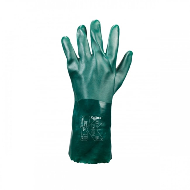 Luva de Segurança de PVC 35CM Palma Áspera Tamanho G CA 21420 KALIPSO-728ca367-5f27-446c-a52e-e7ea7c031bbb