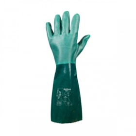 Luva de Segurança de PVC 45CM Palma Áspera CA 21420 KALIPSO