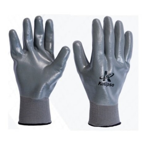 Luva de Segurança Nitrílica Total CA 35770 NBR PRO CINZA KALIPSO-28715c7a-582b-43a1-95eb-591fa026b7c6