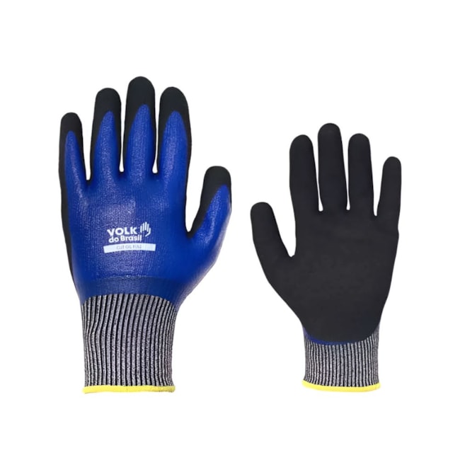 Luva de Segurança Polietileno Nitrílica Anti Corte CA 36848 CUT OIL FULL VOLK-39a0d2a6-2289-4748-b213-50016e60970d