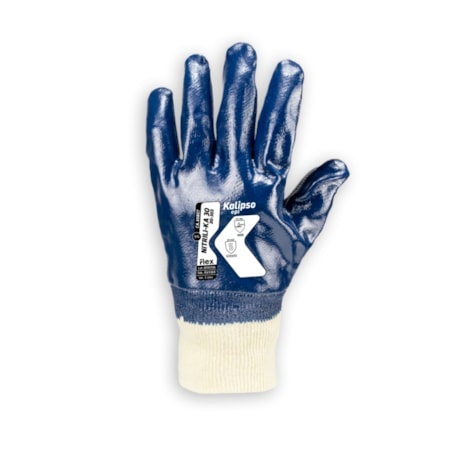 Luva de Segurança Revestida em Borracha Nitrílica Azul CA 50807 NITRILI-KA 30 KALIPSO-271cc263-c69e-4cd4-b7da-2932157309c8
