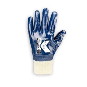 Luva de Segurança Revestida em Borracha Nitrílica Azul CA 50807 NITRILI-KA 30 KALIPSO