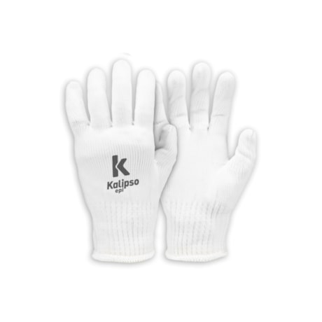 Luva de Segurança Tricotada Branca Tamanho G CA 15616 HELANCA KALIPSO-014cb6fb-3c4c-40b6-a9a1-1a40d3edb8de