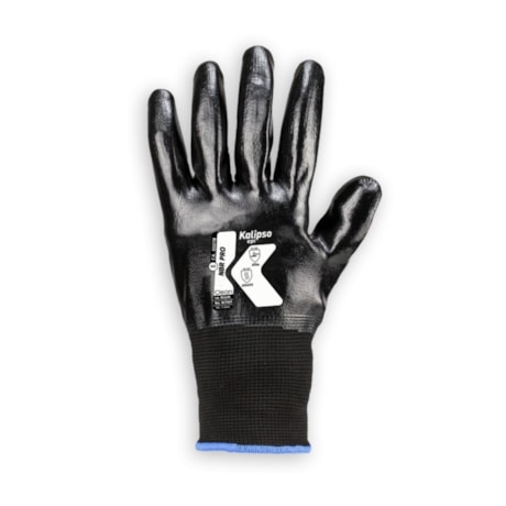 Luva de Segurança Tricotada de Nylon CA 50278 NBR PRO PRETA KALIPSO-bfffabcf-69a8-4121-aa17-17e7f1ab2387