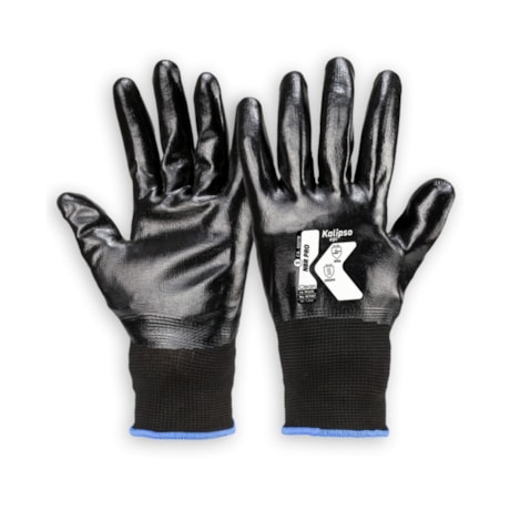 Luva de Segurança Tricotada de Nylon CA 50278 NBR PRO PRETA KALIPSO-66c6eb03-f266-4ec2-b2d2-e3ea91eb72b8