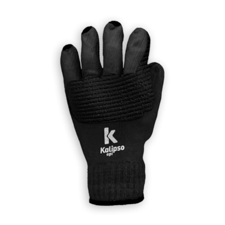 Luva de Segurança Tricotada em Algodão Revestimento Antiderrapante Tam G CA 38092 BLACKWAVE KALIPSO-6e76b715-b87b-4eca-8c3d-cdd6f801b195