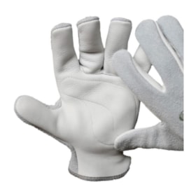 Luva de Vaqueta com Dorso em Raspa 20cm CA 26742 00024 LUVEQ
