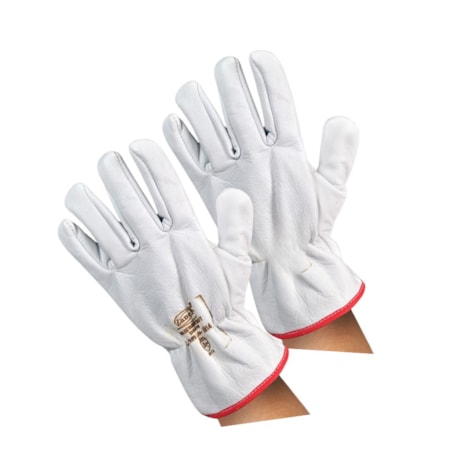 Luva de Vaqueta com Reforço Palma CA 16072 VT-26CR ZANEL