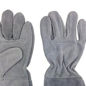 Luva em Raspa Punho 20cm Tamanho Único CA 20040 011410011 CARBOGRAFITE