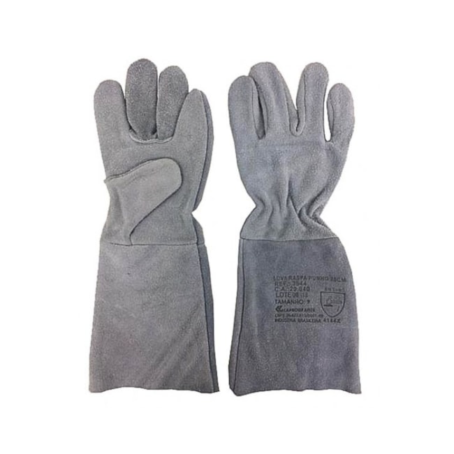 Luva em Raspa Punho 20cm Tamanho Único CA 20040 011410011 CARBOGRAFITE-62714d60-336c-4483-9625-d1dc51895dca
