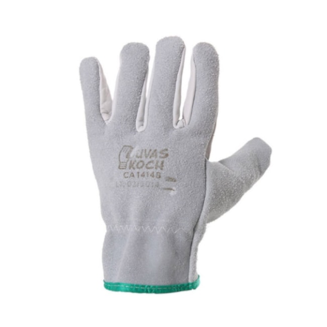 Luva Mista de Raspa e Vaqueta 7cm LMVR KOCH-e33e1a22-be1a-4846-af0a-fb36bdb51b7c