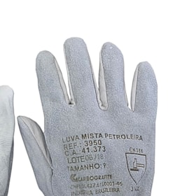 Luva Mista Petroleira Tamanho Único CA 41373 011639711 CARBOGRAFITE