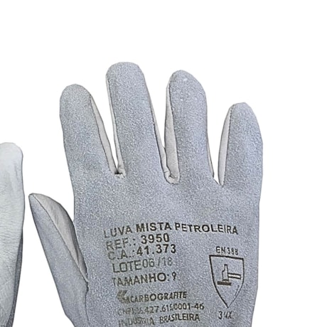 Luva Mista Petroleira Tamanho Único Encartelada CA 41373 010642610 CARBOGRAFITE-3dce58eb-f5cc-4be8-a3fd-9c6e1668b1ed
