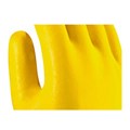 Luva Nitril de Proteção Amarela Tamanho 8 681 NITRILON PROMAT