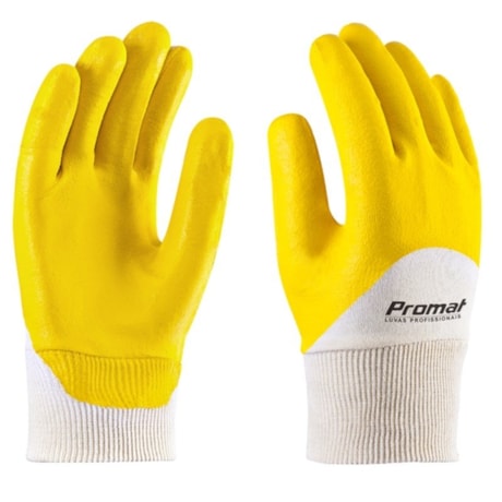 Luva Nitrilica Forrada Punho/ Dorso Malha 688 NITRILON PROMAT-5dc758da-b2e0-4033-a5b1-e3f7ea91a469