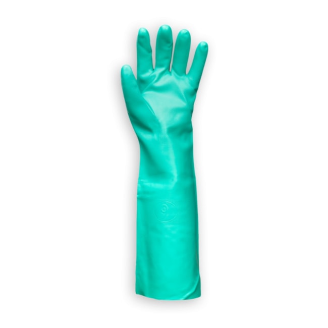 Luva Nitrílica Longa de Proteção Verde sem Forro Interno CA 27598 NITRILI-KA 15 KALIPSO-abdc312b-c054-430f-a474-a11dc7790acb