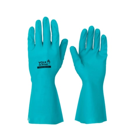 Luva Nitrílica Sem Forro 33cm Verde CA 16314 10.65.010.03 NITRIL S/FORRO VOLK-49246312-0931-42b5-93d1-ee55eaccd52f