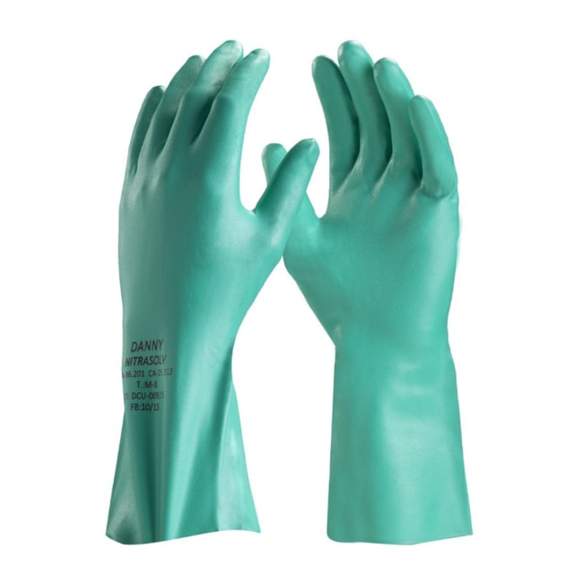 Luva Proteção Química Nitrílica sem Forro CA 25313 DA36200 NITRASOLV DANNY-098d612f-4309-46aa-9e13-12524d288059
